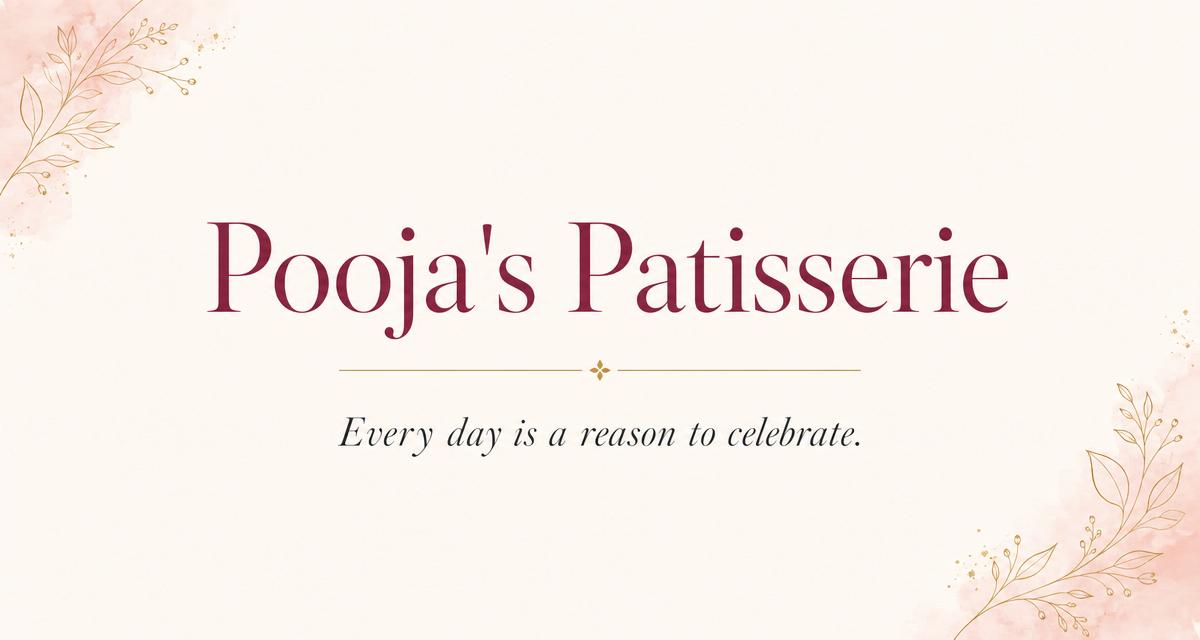 Pooja's Patisserie cover
